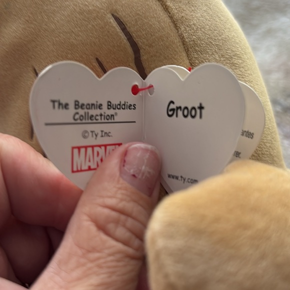 Marvel x TY Beanie Buddy Groot - Picture 2 of 5